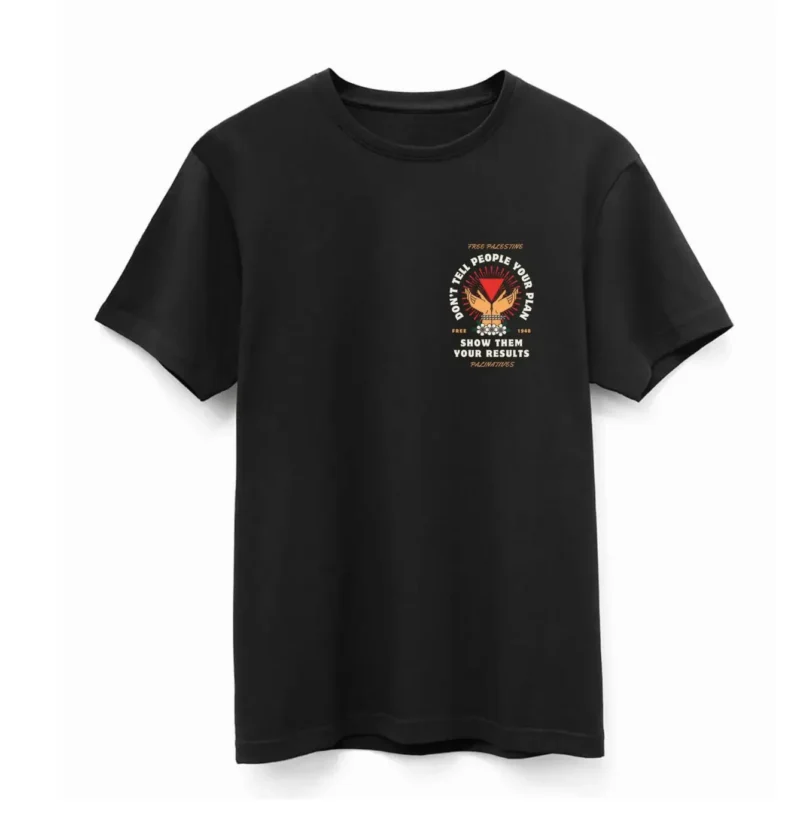 "Show Them Your Results" Organic Supima Cotton Short Sleeves T-Shirt