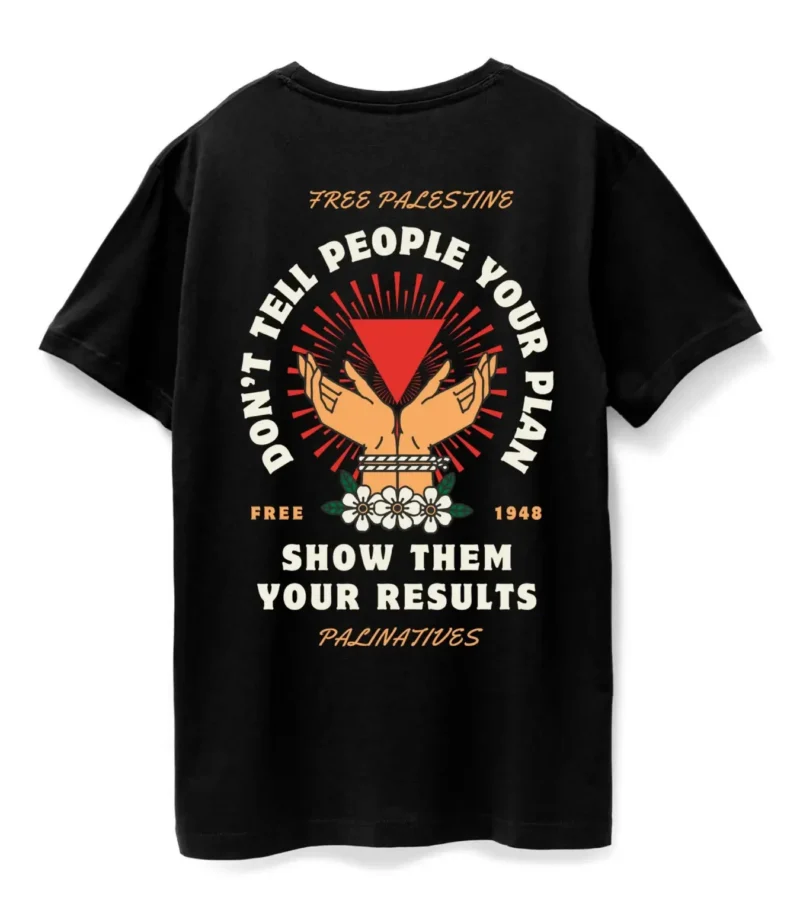 "Show Them Your Results" Organic Supima Cotton Short Sleeves T-Shirt - Image 2