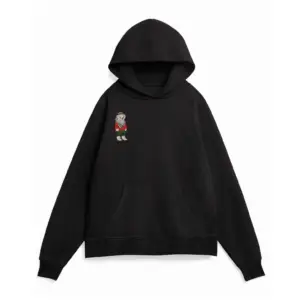 Black Organic Heavyweight Hooded Sweatshirt